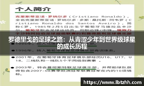 罗德里戈的足球之路：从青涩少年到世界级球星的成长历程