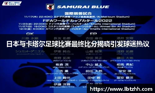 日本与卡塔尔足球比赛最终比分揭晓引发球迷热议